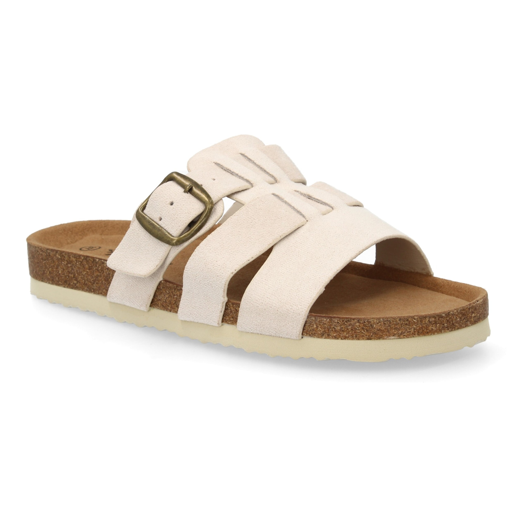 Sandalia Mujer cómoda con tiras y hebilla