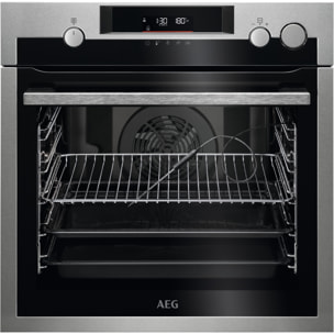 AEG Horno de vapor Serie 7000 SteamCrisp con Display LED Explore BSS578271M