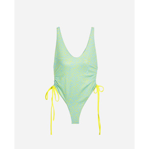 Bañador de mujer escote redondo