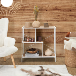 Etagere Edison Blanc 80x30x79.5cm