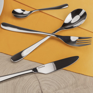 SET 24PCS CUBERTERIA ACER.INOX POITIERS BG