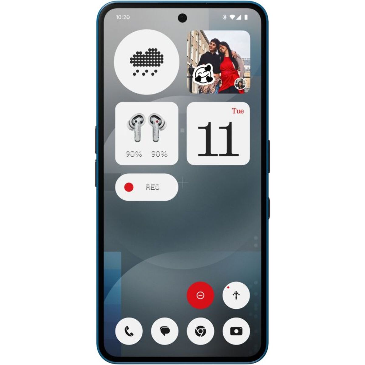 Smartphone NOTHING Phone (3a) Bleu Edition Limitée 256Go