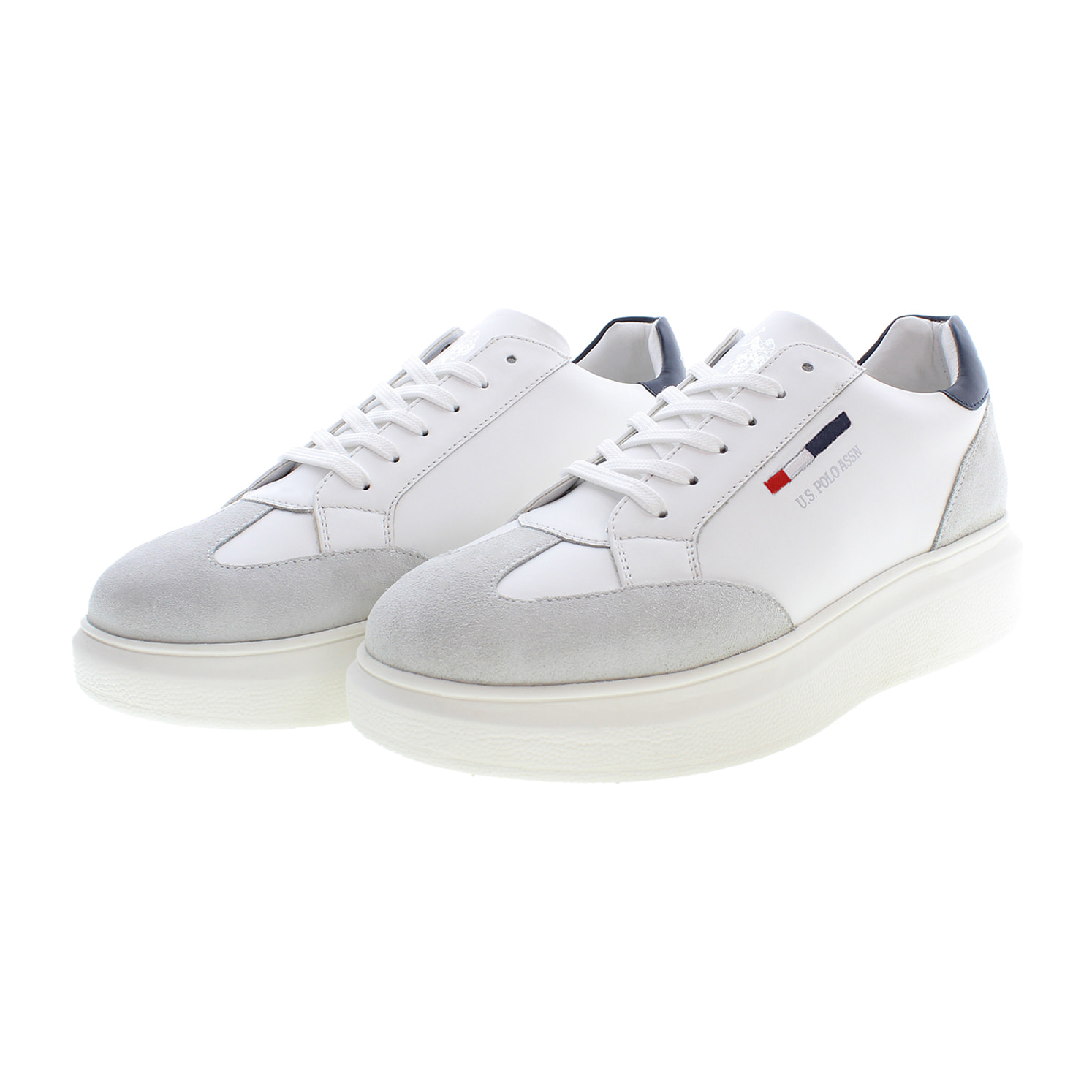 Sneakers U.S. Polo Assn White Medieval Blue