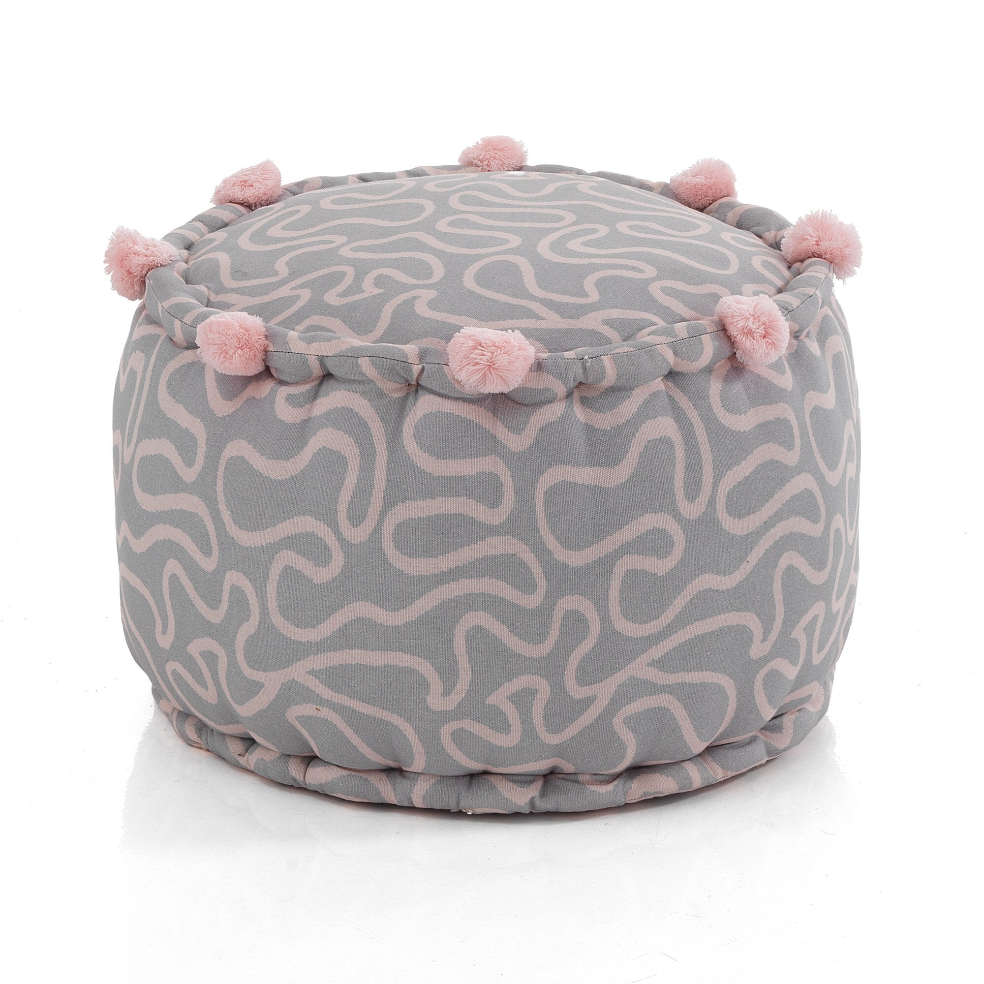 ORESTELUCHETTA Pouf rotondo ROSE