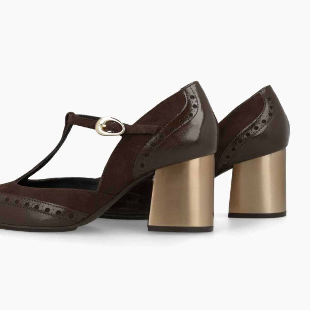 ZAPATOS DE SALÓN MARRONES NILO