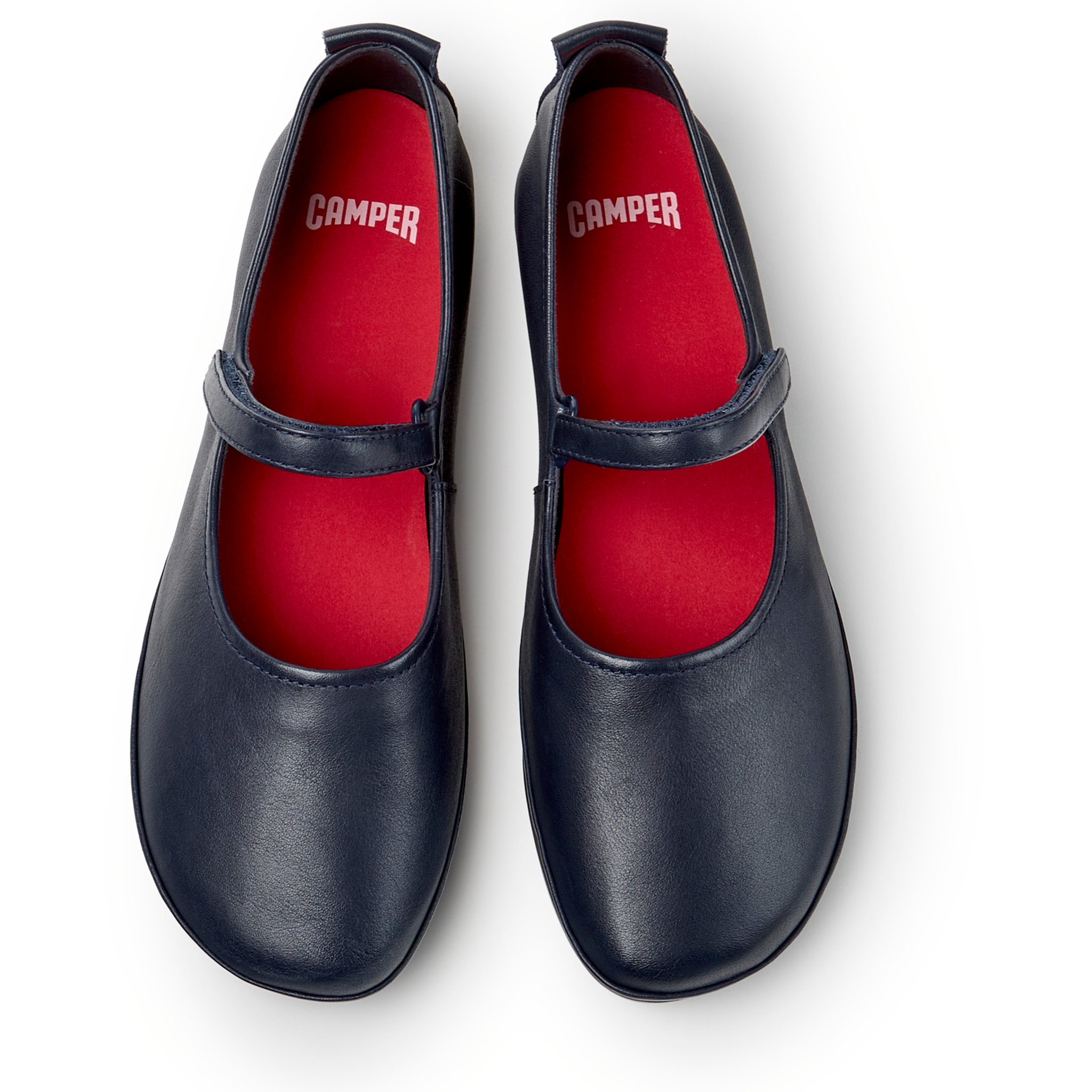 Bailarinas - CAMPER Right Nina - Azul - Piel lisa