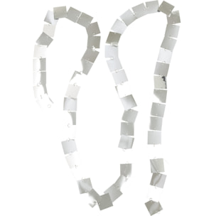 J-Line guirlande Carré - plastique - argent