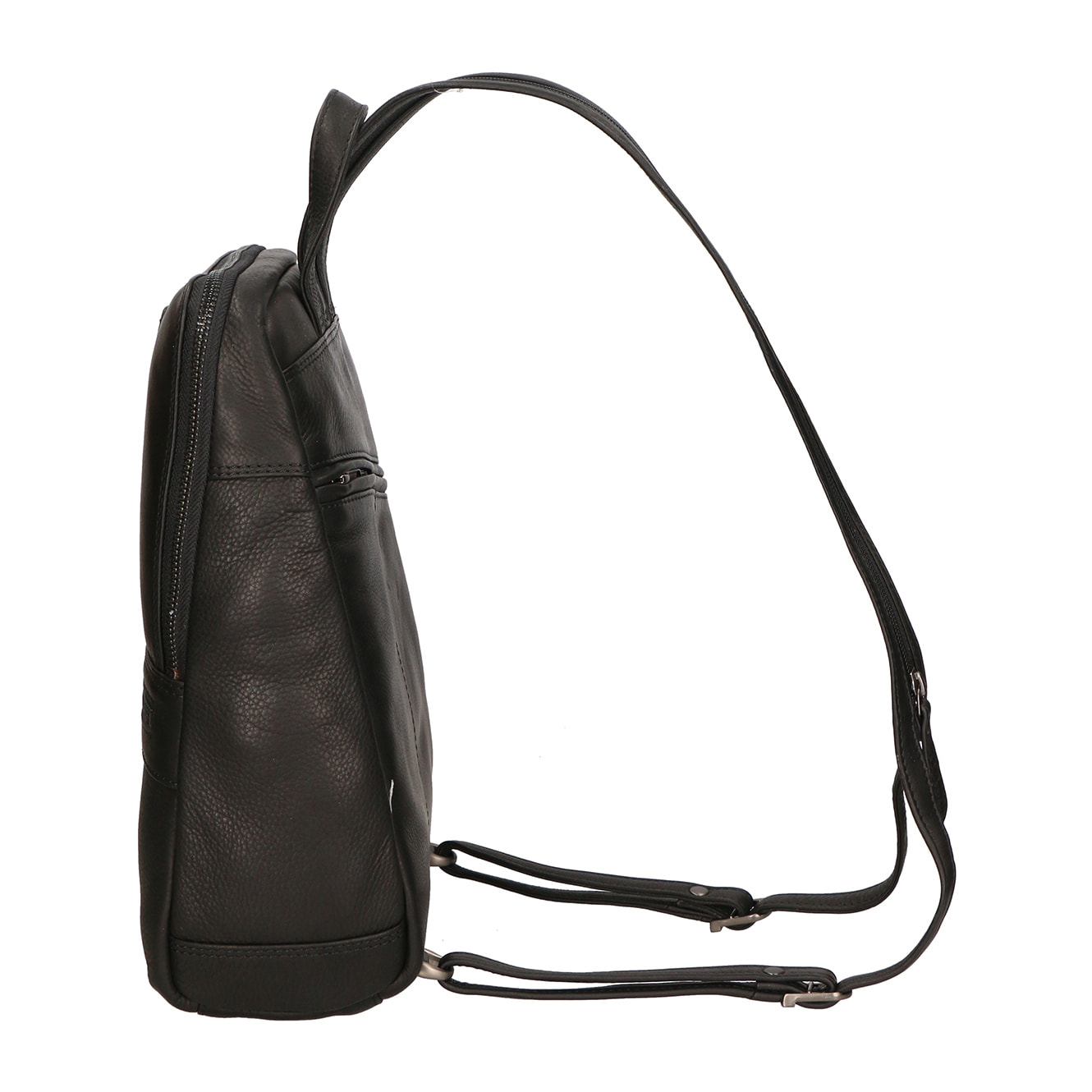 Zaino  da uomo In Vera pelle Made in Italy 30x21x8 cm