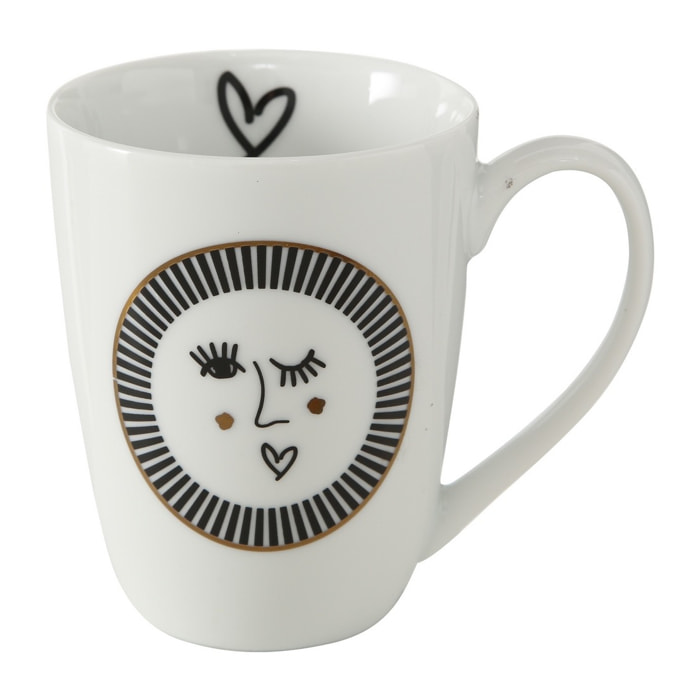 Taza lovers porcelana