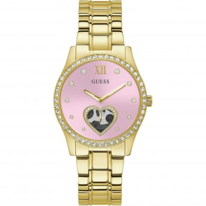 Reloj Guess GW0380L2 Mujer Analogico Cuarzo con Correa de Acero inoxidable