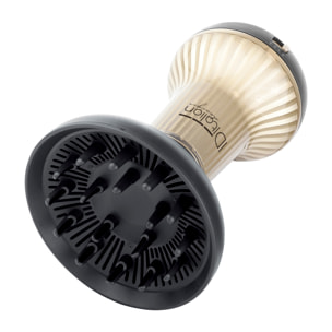 Sèche-cheveux diffuseur Master ION - Difuss - 800W - noir et doré
