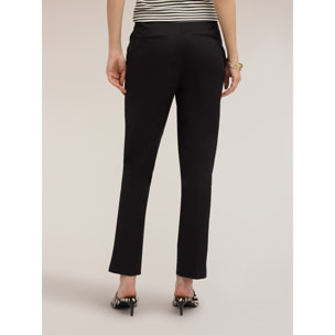Motivi - Pantalones regular slim - Negro