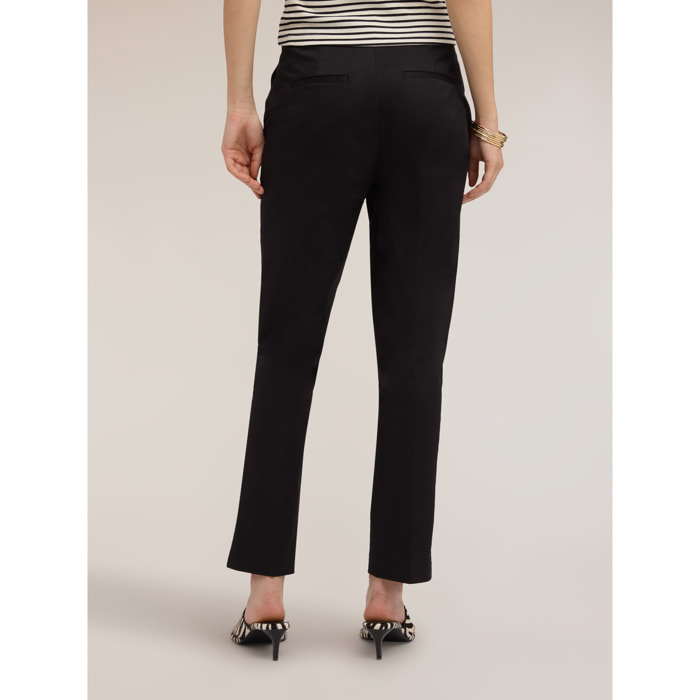 Motivi - Pantalones regular slim - Negro