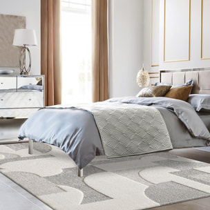 Tapis salon et chambre tissé motif simple FAHI