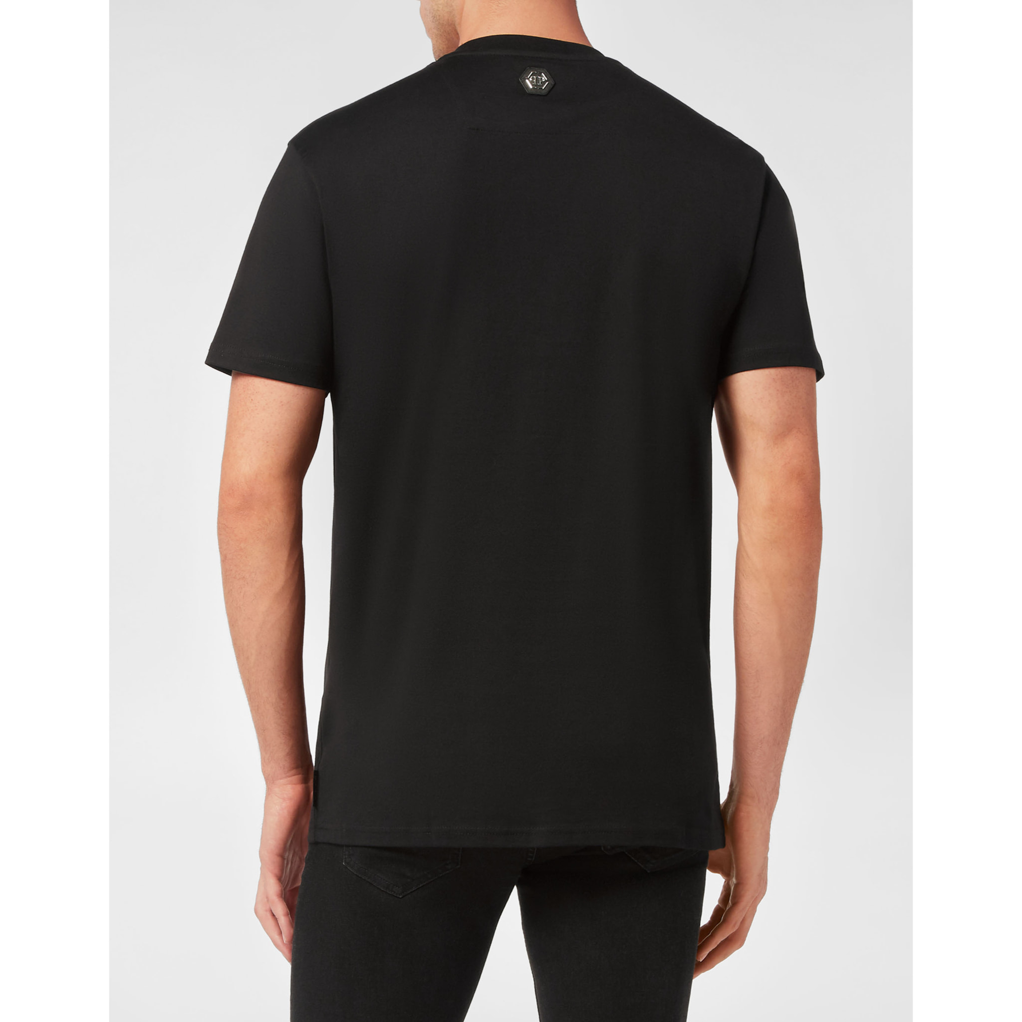 PHILIPP PLEIN T-Shirt Round Neck SKULL