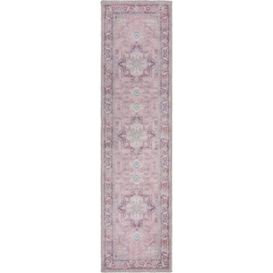 Tapis lavable de couloir WINDSOR Rose