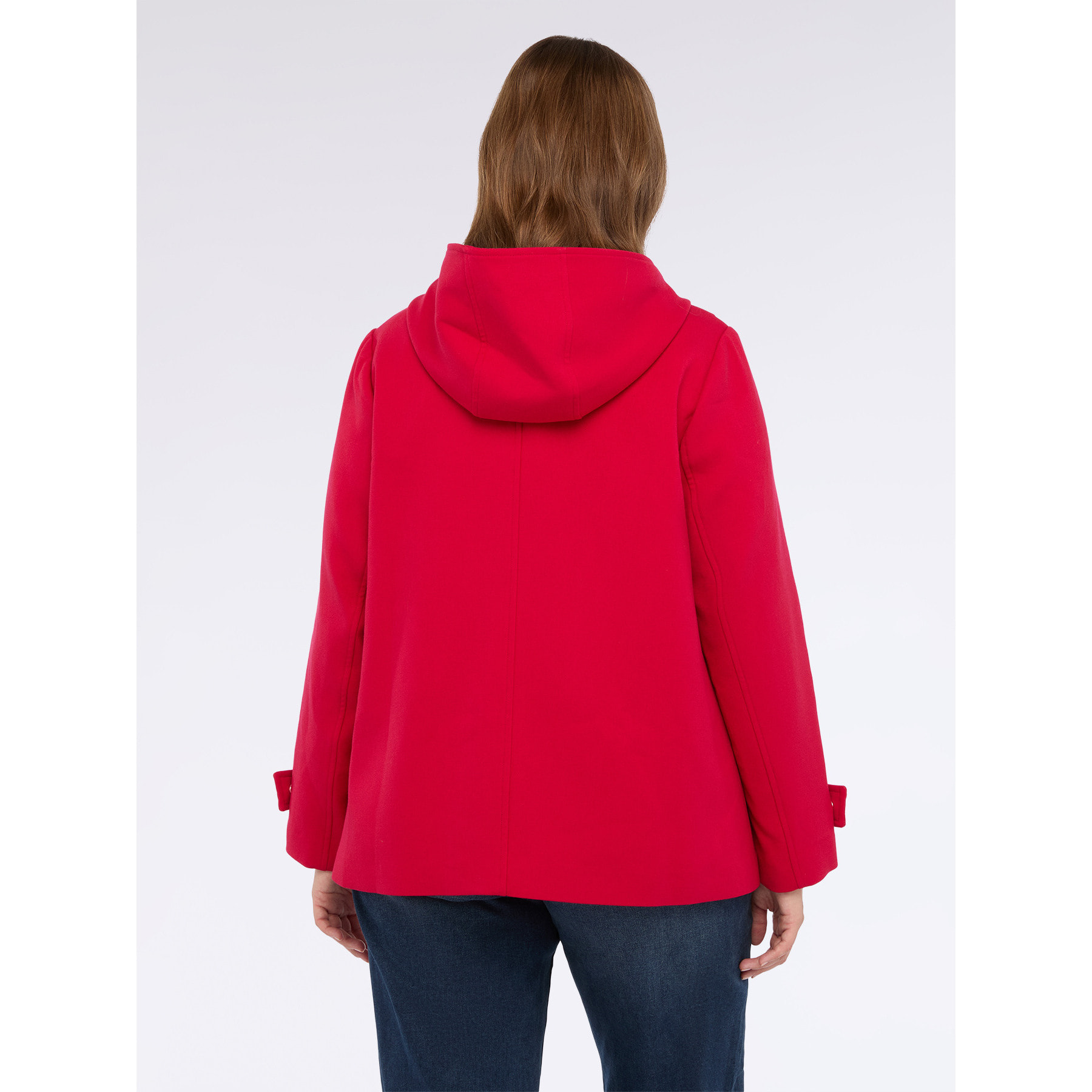 Fiorella Rubino - Giacca corta stile montgomery - Rosso