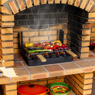 Grilloir au charbon de bois