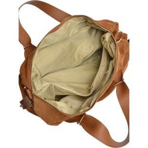 Borsa a mano Anna Luchini Cammello