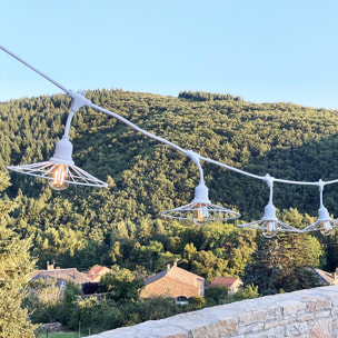 Guirlande connectable CHIC 10xE27 6M