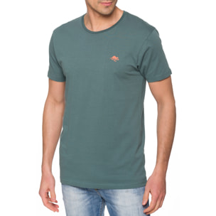 Camiseta Hot Buttered LIZARD Verde Claro