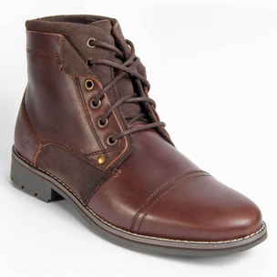 Bota De Piel - Marron