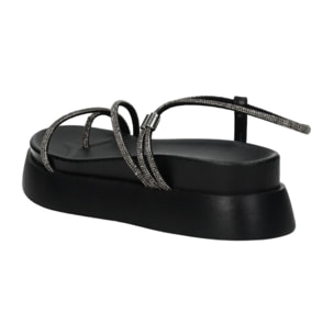 Sandali Donna Tata Italia Nero