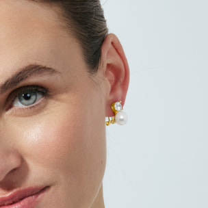 Pendientes Rokay acabado oro amarillo 18k