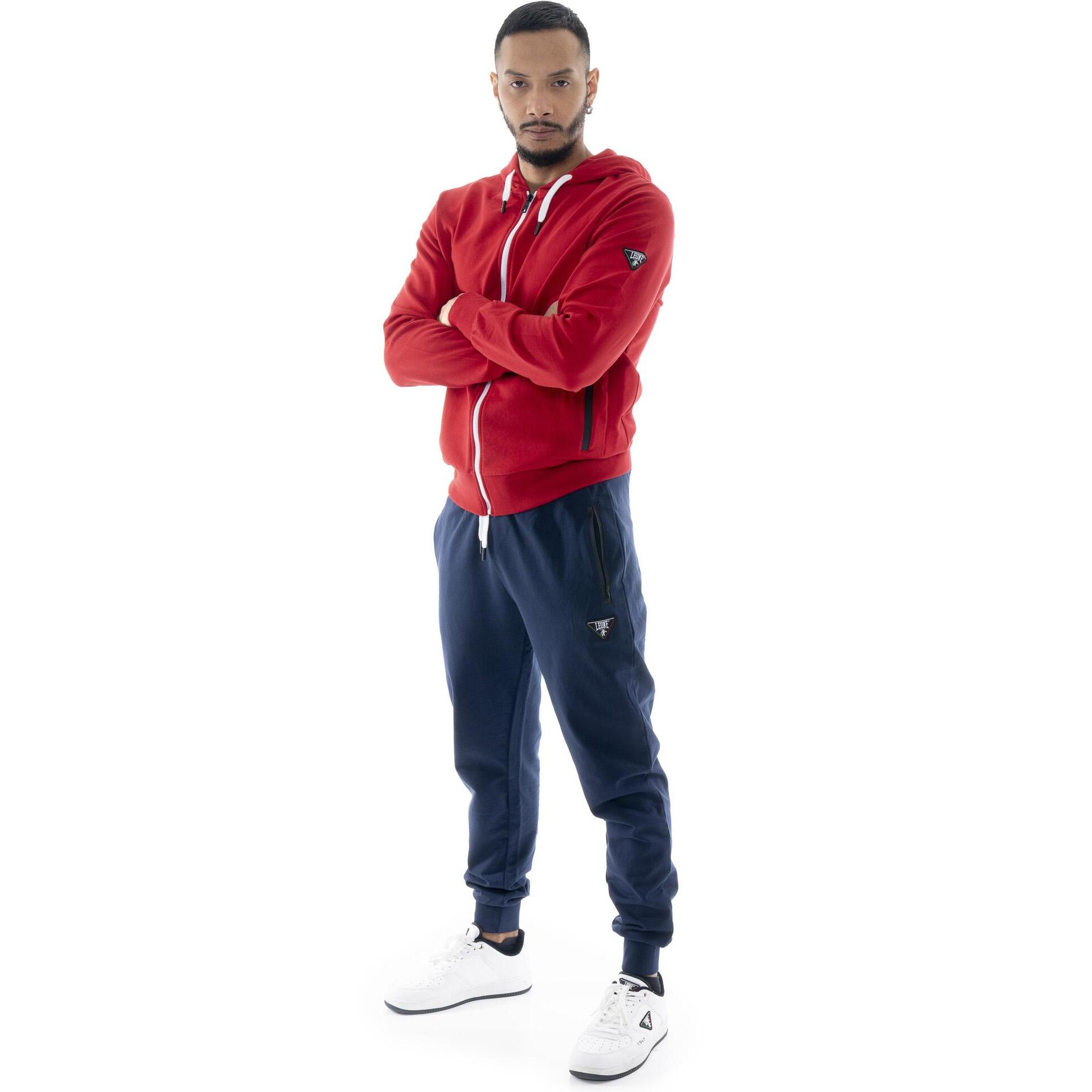 Pantaloni sportivi da uomo con polsino Leone Patch