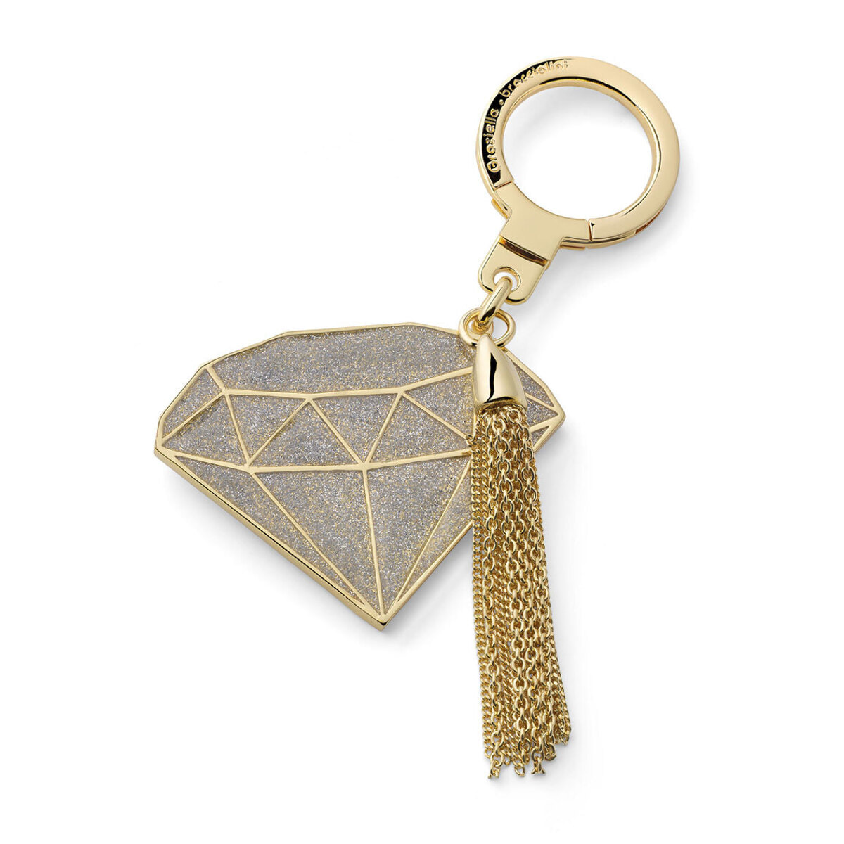 Portachiavi  da donna In Metallo Zama Gadget 6,5x3,5x0 cm