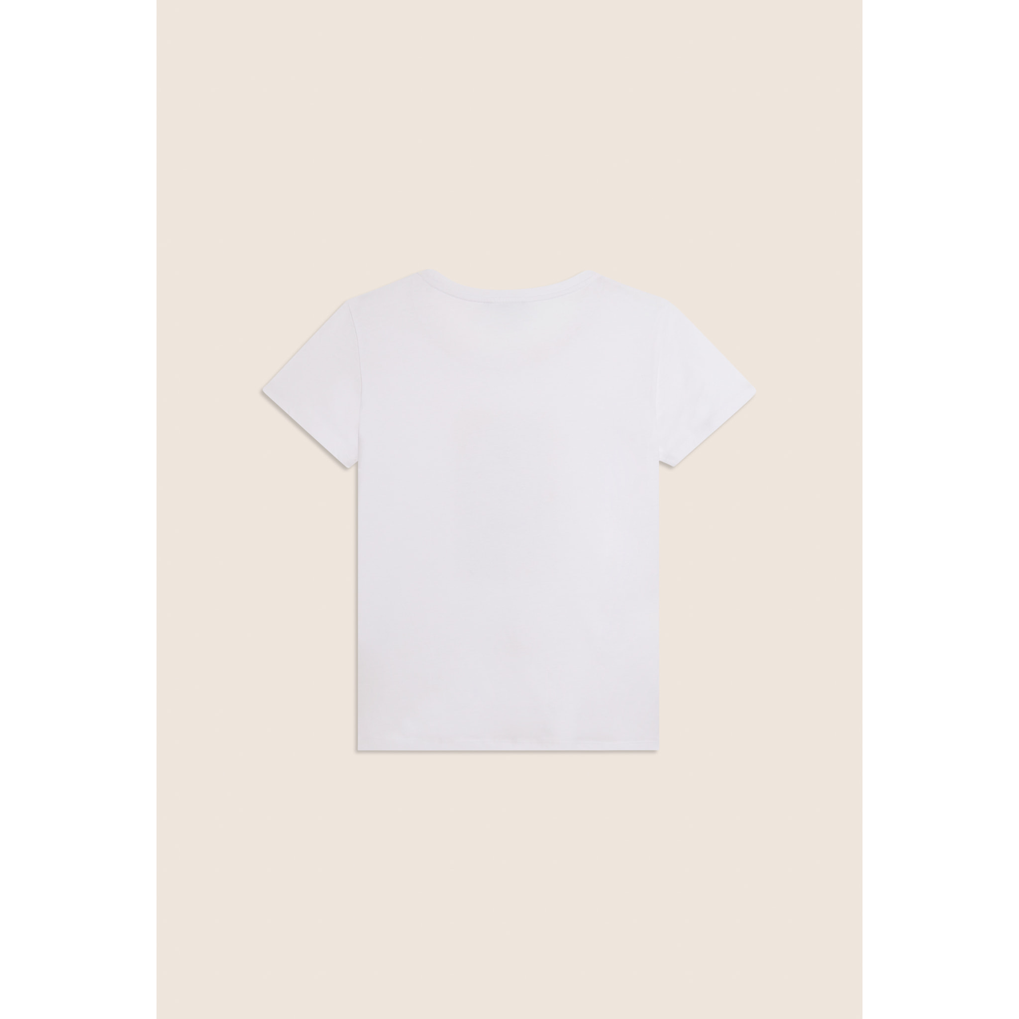 T-shirt con stampa colorata floreale