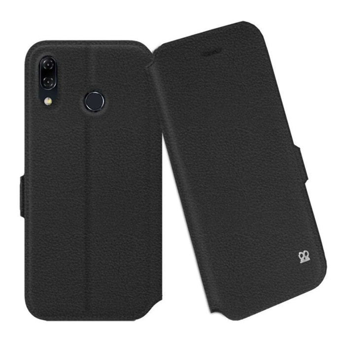 Etui IBROZ Zenfone 5 ZE620KL - ZS620KL Cuir Noir