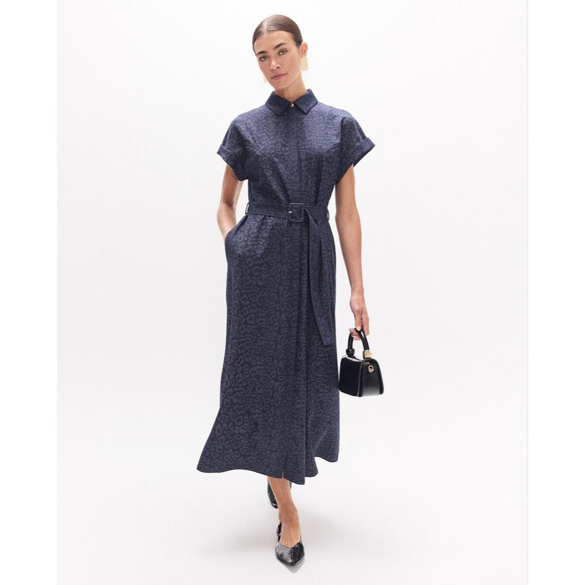 Abito lungo in denim