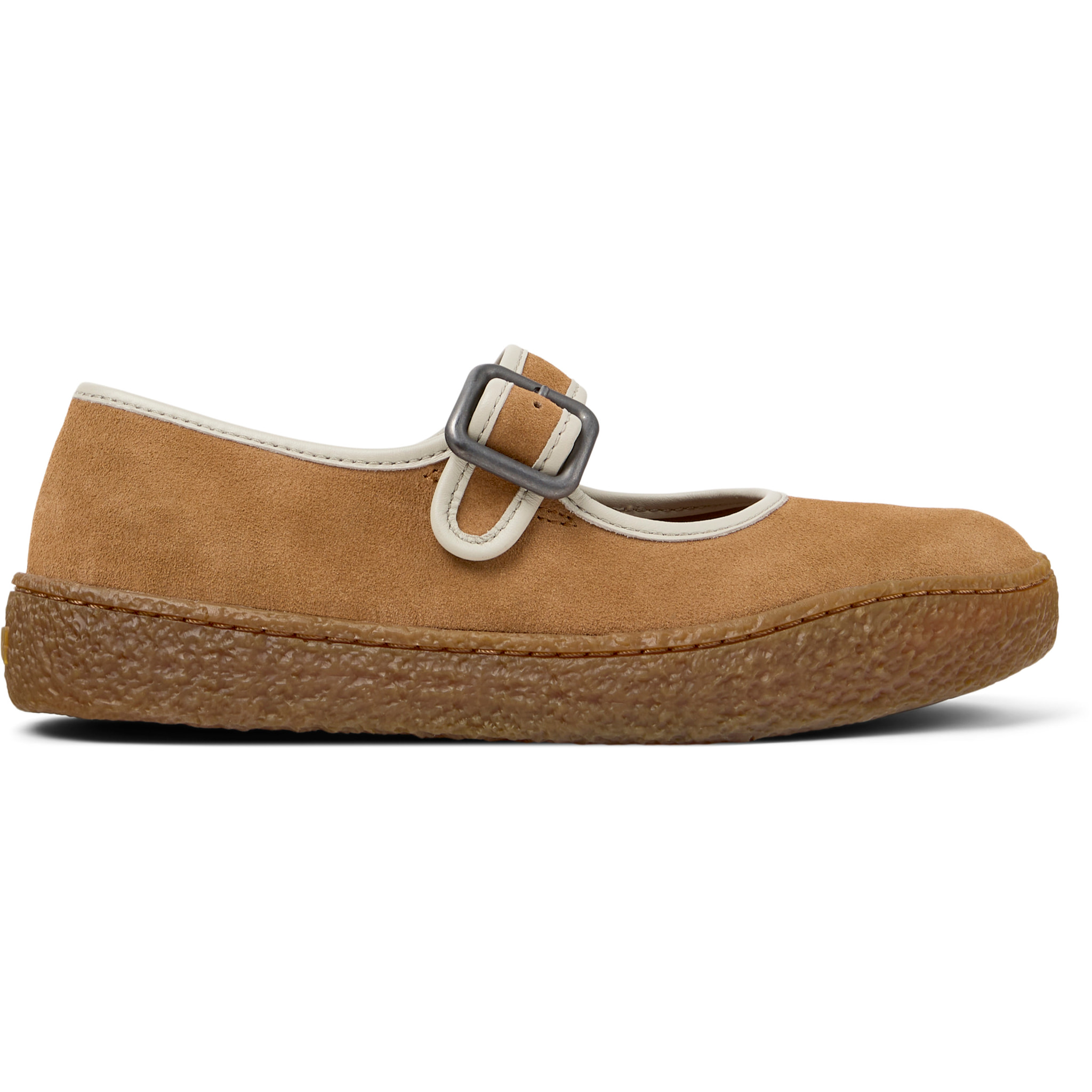 Bailarinas - CAMPER Peu Terreno - Marron - Piel de ante