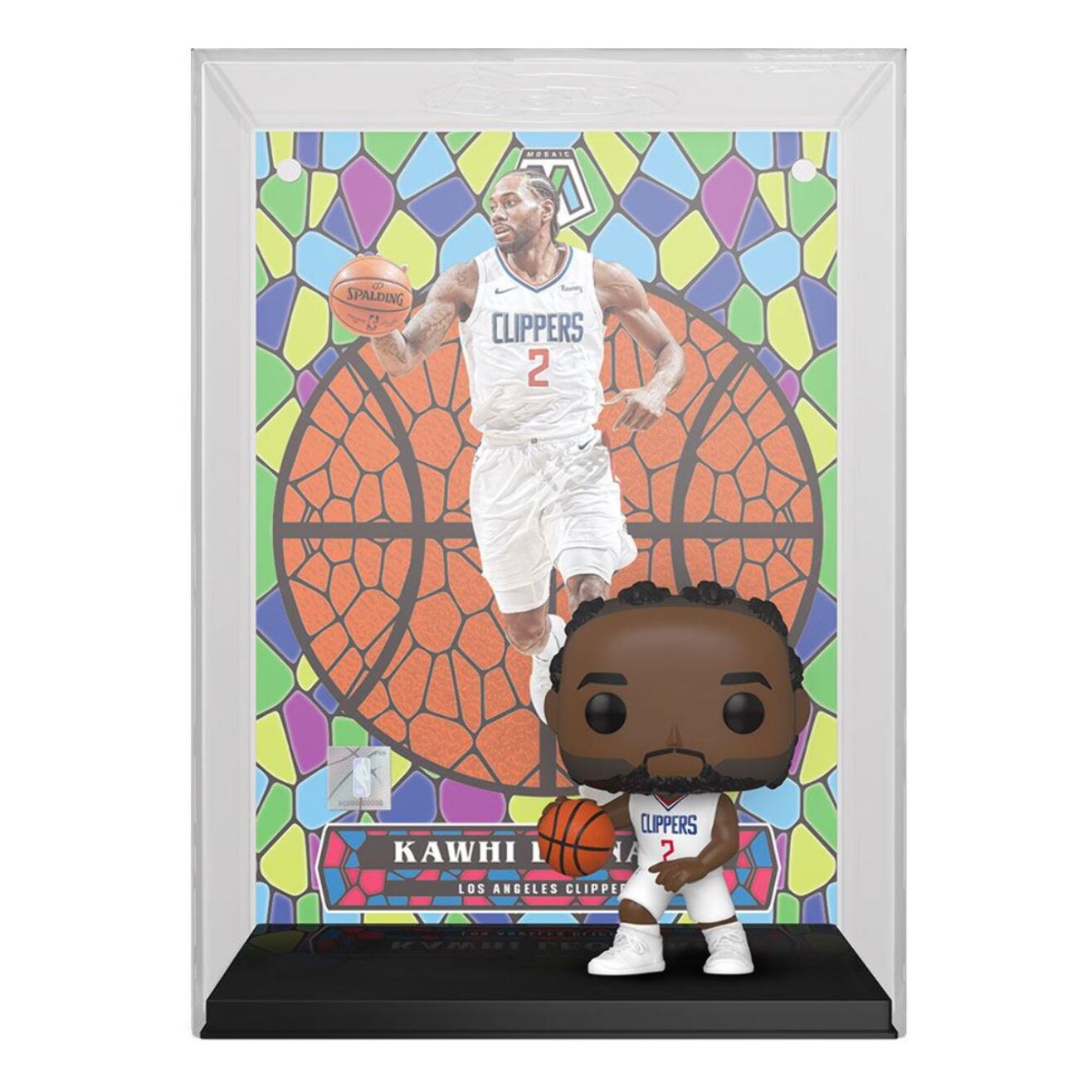 Nba Los Angeles Clippers Pop! Trading Cards Vinile Figura Kawhi Leonard 9 Cm Funko