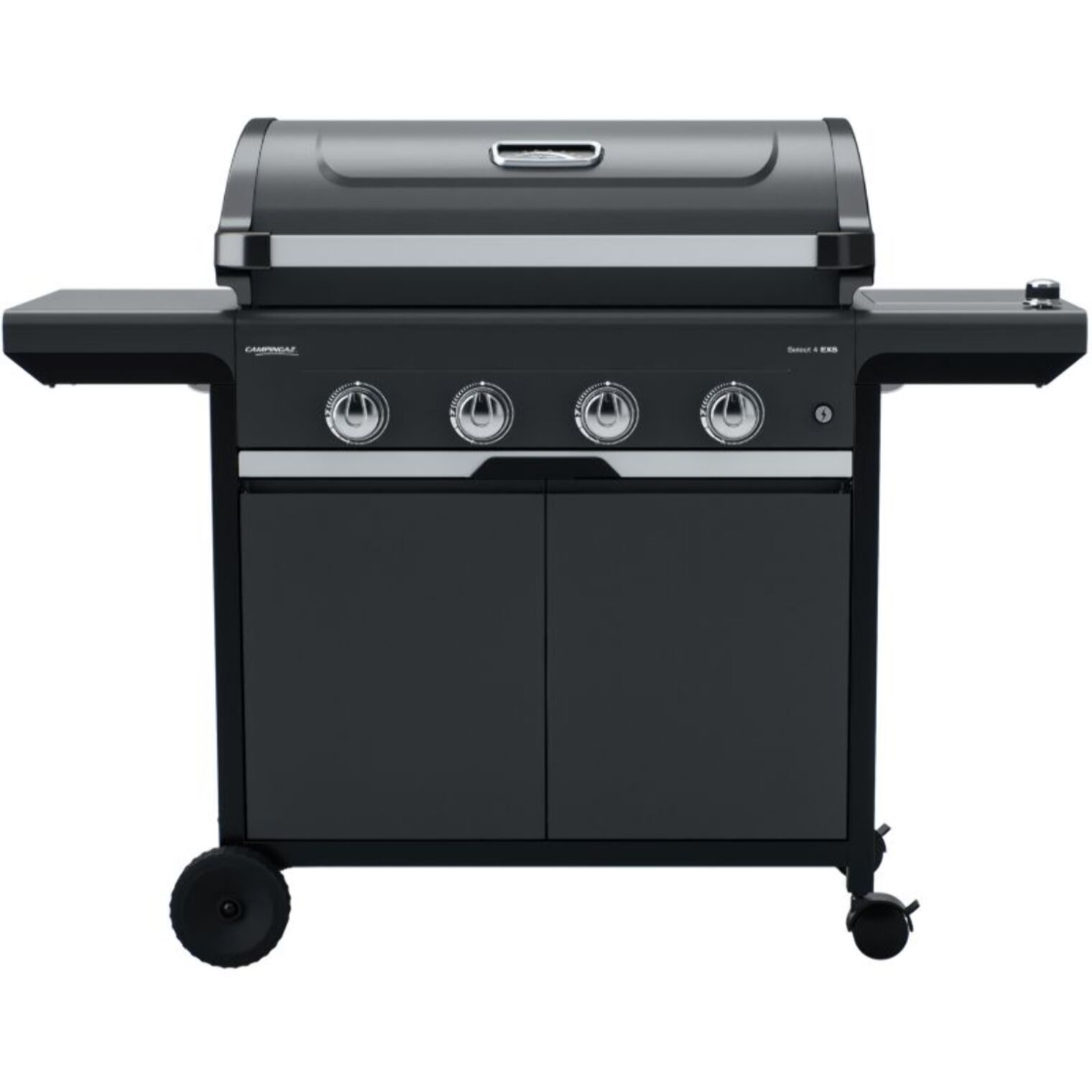 Barbecue gaz CAMPINGAZ SELECT 4 EXS noir 4 brûleurs sur chariot 70x40 cm
