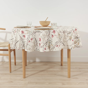 Nappe ronde en résine anti-taches 0120-342