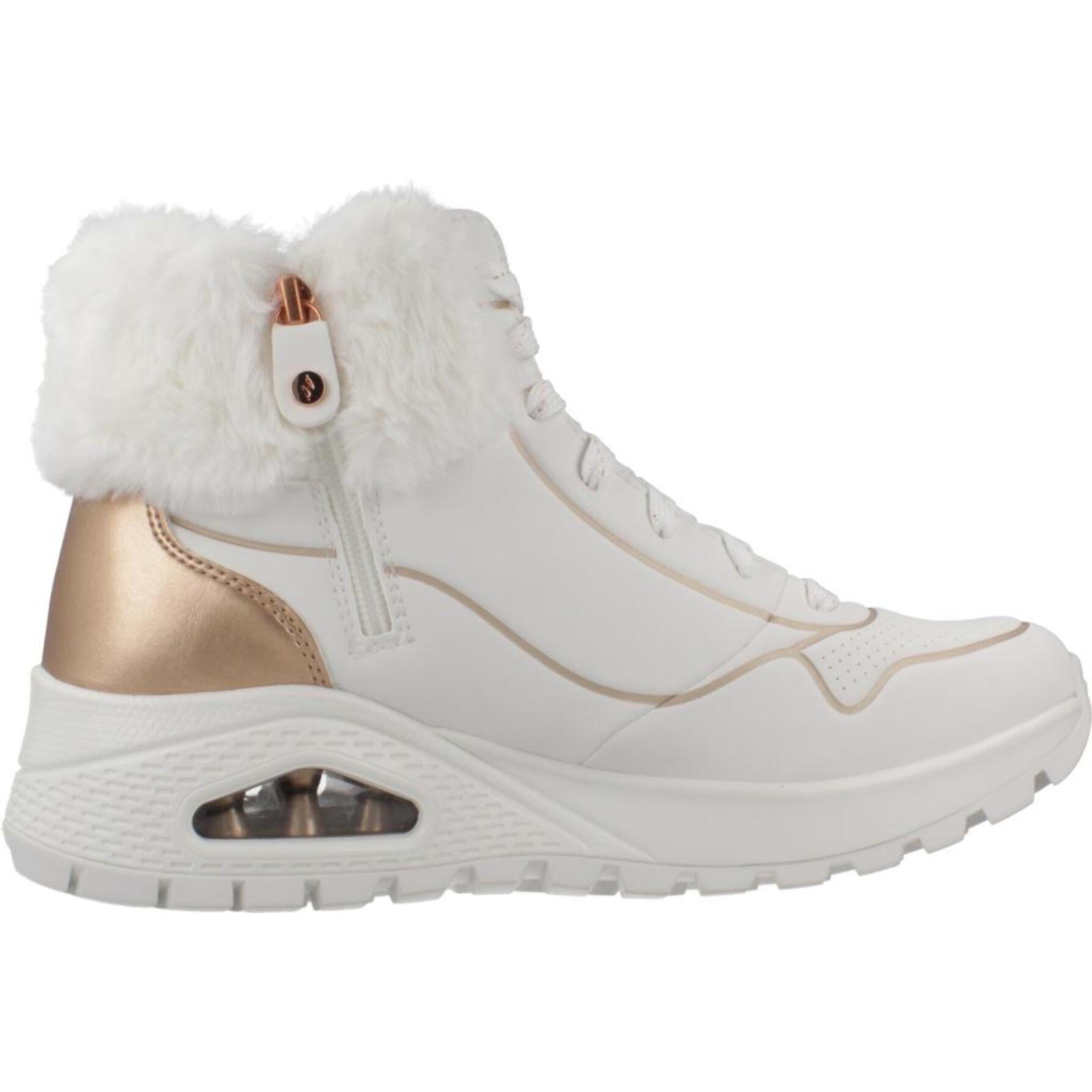 Sneakers De  Mujer Uno Rugged - Fall Sh Blanco