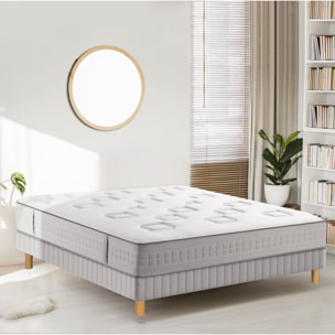 Matelas CHALLENGE , ressort ensachés, très ferme, H24