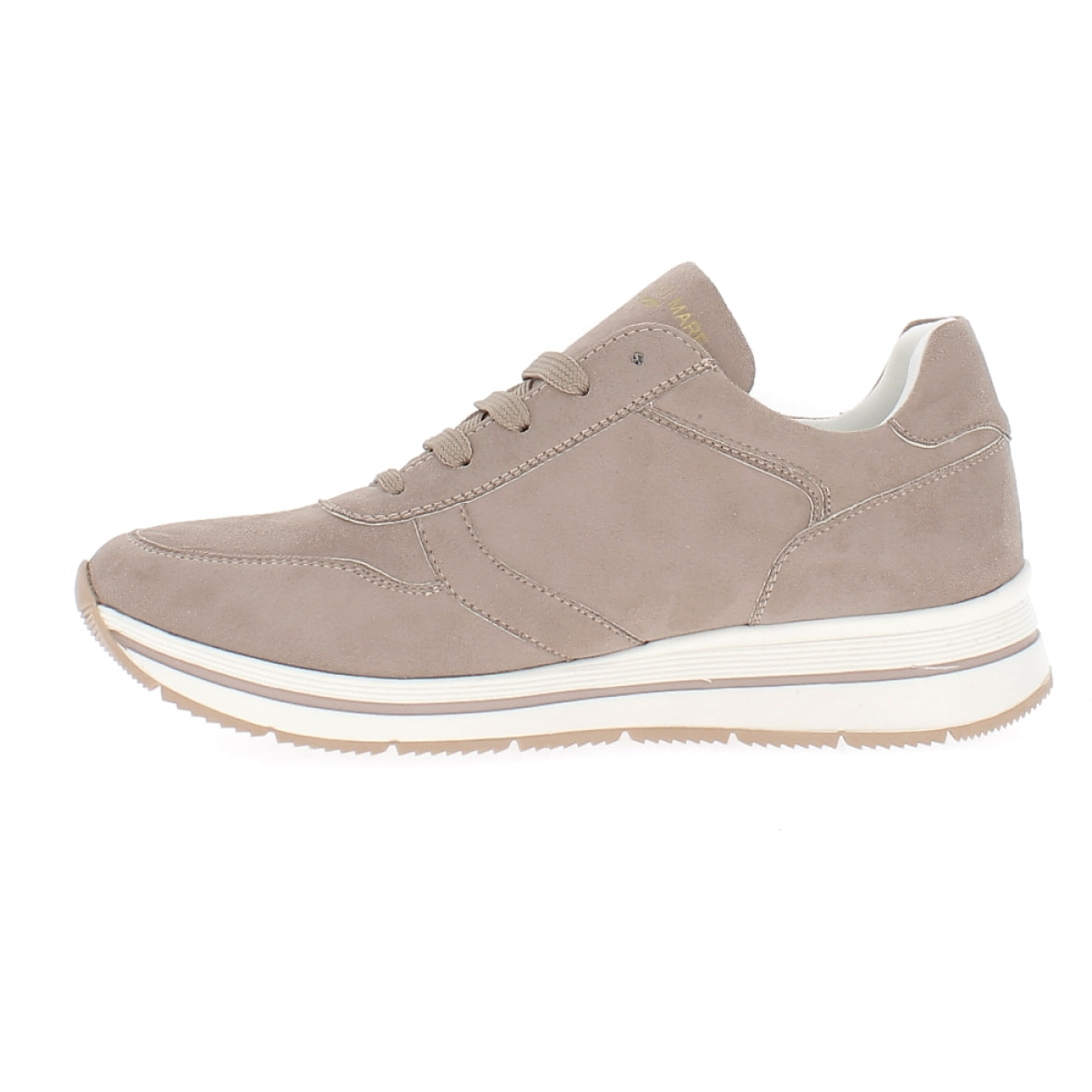 Armata di Mare Scarpe Donna Sneakers Casual con Zip Laterale AMD SS31H07 Taupe