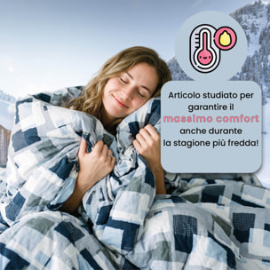 TRAPUNTA INVERNALE INFINITY - 300gr - 100% Microfibra - Made in Italy