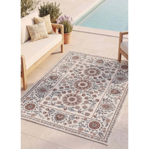 LUA Alfombra de exterior clásica azul, varias medidas disponibles.