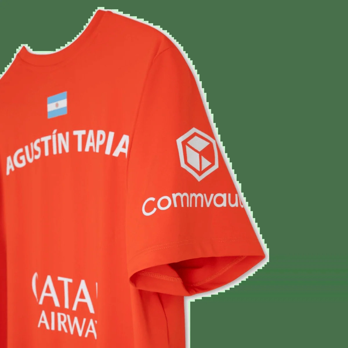 Camiseta Sponsors AT10 Rojo de Agustín Tapia 2026