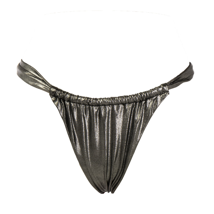 TRUSSARDI slip mare donna silver lux