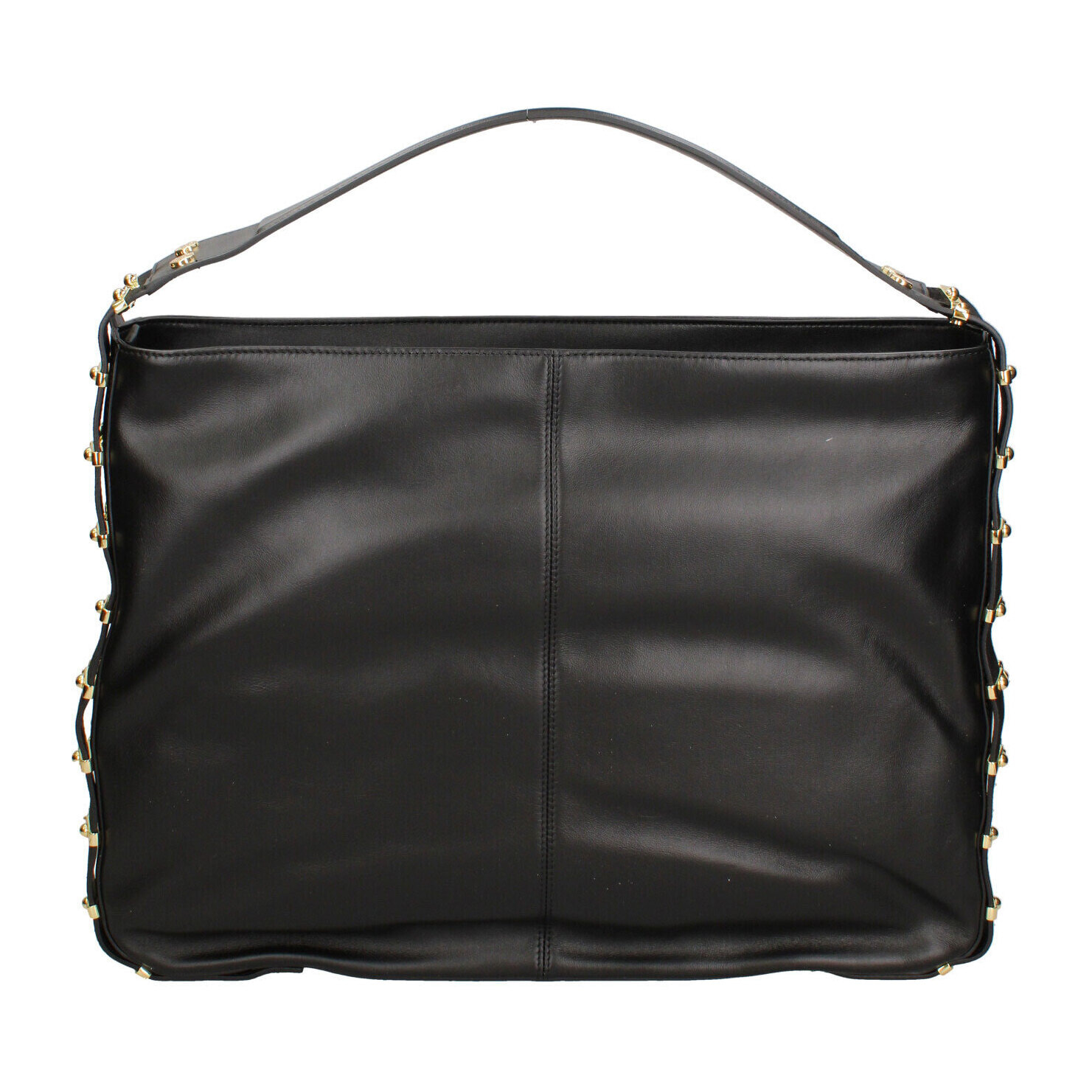 Borsa a spalla da donna In Vera pelle Made in Italy 42x32x10,5 cm