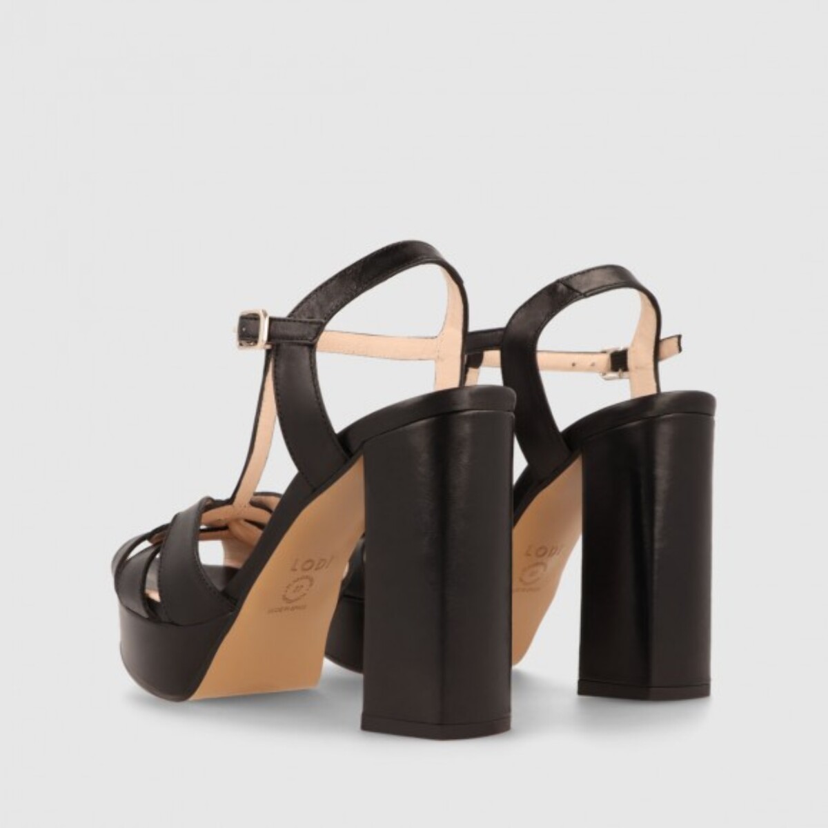 SANDALIAS NEGRAS TISANA