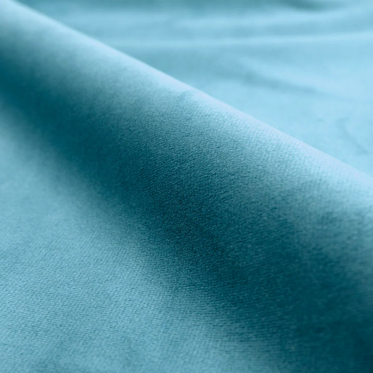 Lot de 2 chaises avec accoudoirs en velours bleu - Daisy