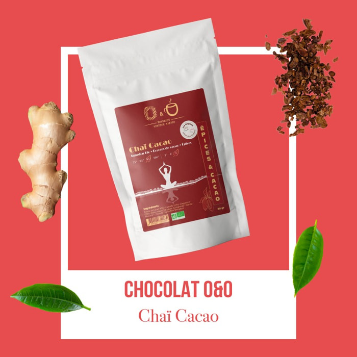O&O Collection Chocolat - Chaï Cacao - Sachet vrac 80g