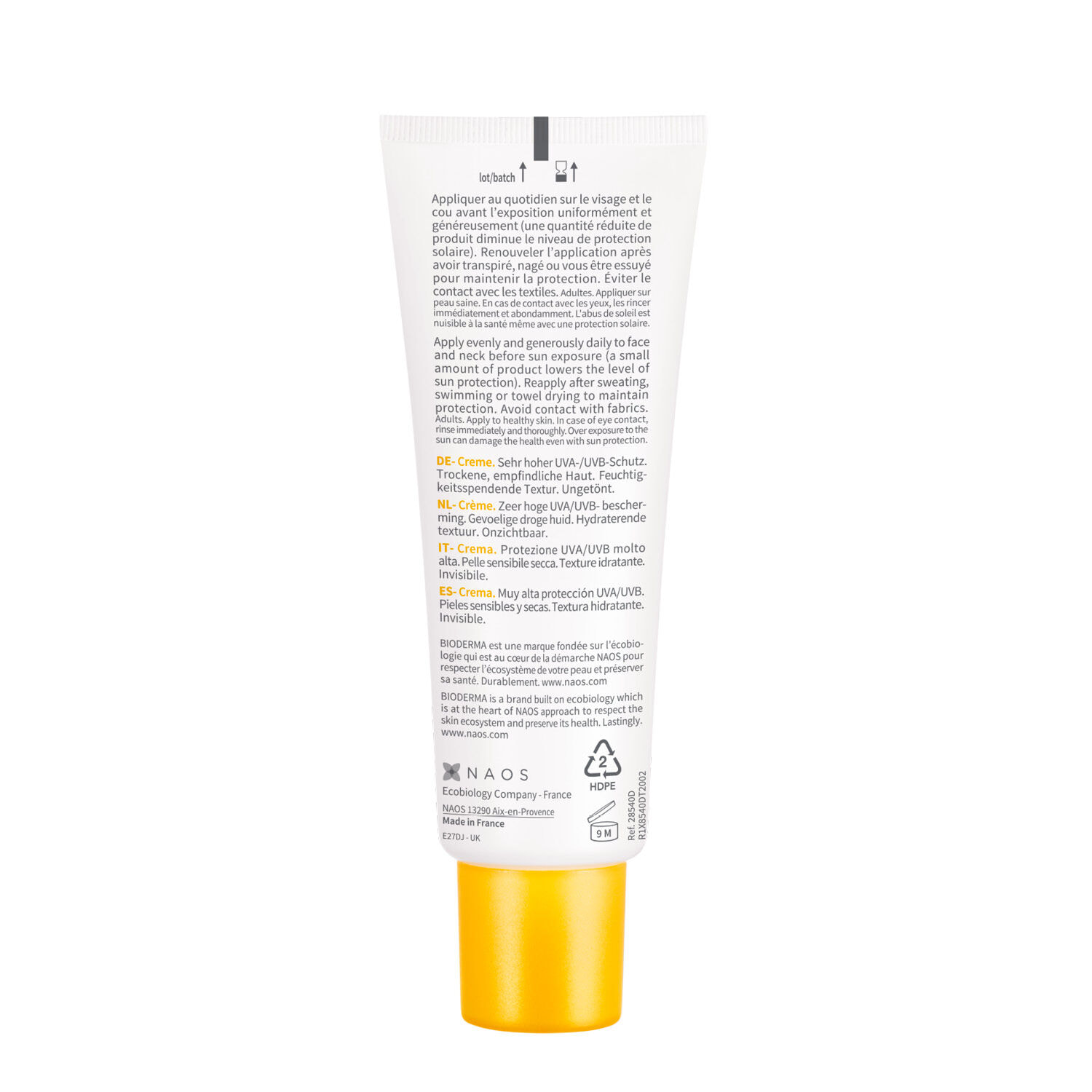 Photoderm - Crème Invisible - Peaux Sensibles -  SPF50+ 40 ml