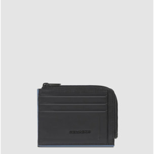Piquadro Zipped coin purse with document holder